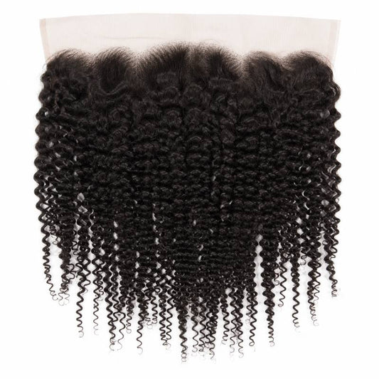 Kinky Curly 13x4 Transparent Lace Frontal